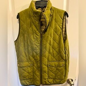 Winter/Fall faux fur lined vest!